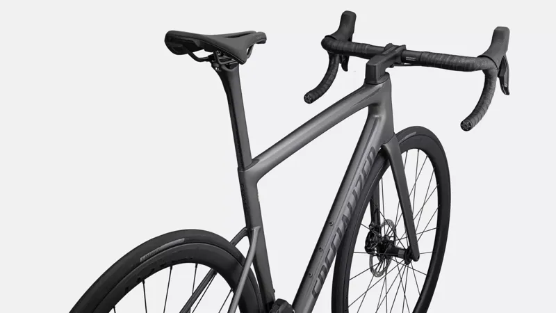 Specialized Tarmac SL8 Expert Road Bike in Smoke Obsidian-2